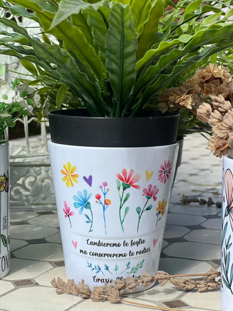 Vaso per Maestra in ceramica Personalizzato