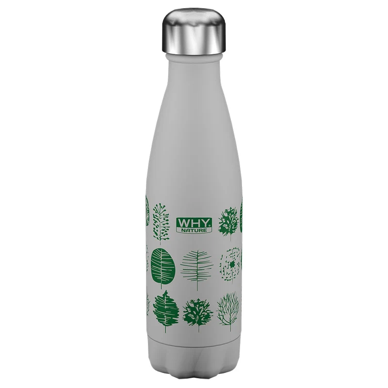 Why Nature Bottiglia Termica Bianca Da 500 Ml