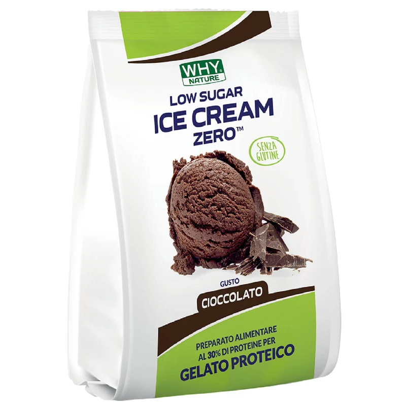 WHY NATURE LOW SUGAR ICE CREAM ZERO CIOCCOLATO 200 GRAMMI