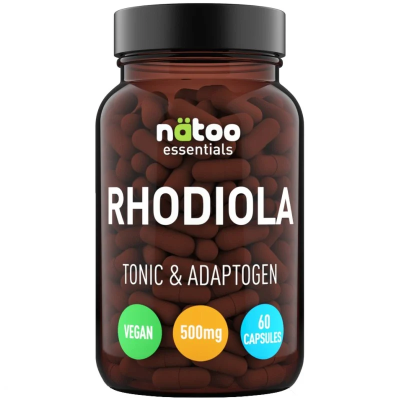 NATOO ESSENTIALS RHODIOLA 500-60 CAPSULE